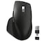 Delton S18 Wireless Ergonomic Mouse, 6-buttons, with 2-in-1 USB and USB-C Receiver for Laptop PC DMS18-WB - alternate 1